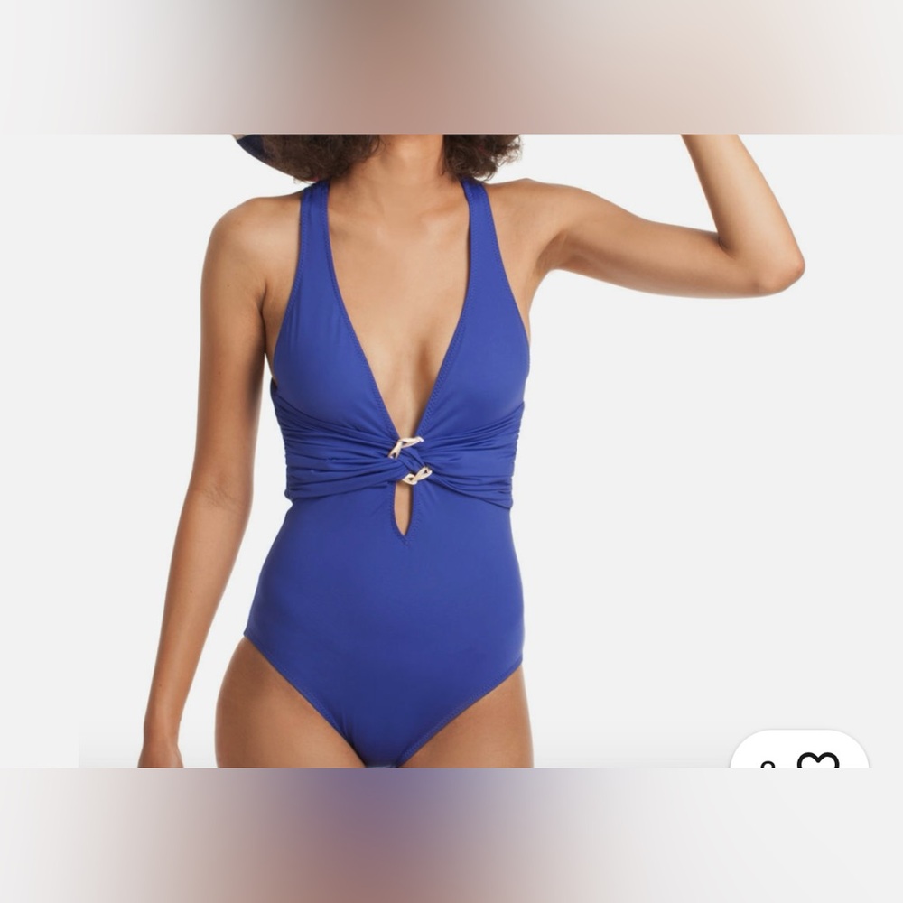 Trina Turk Vibrant Blue Swimwear